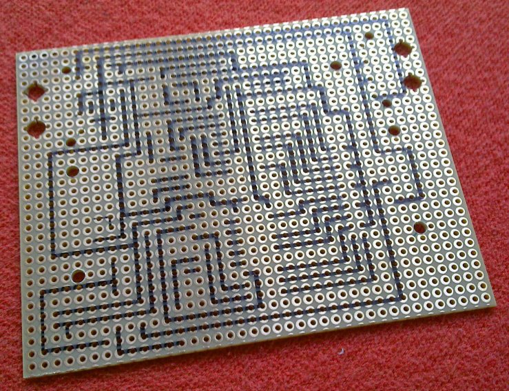 plotted pcbs